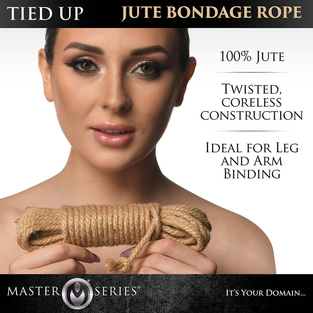 Master Series Tied Up Jute Bondage Rope 25 '