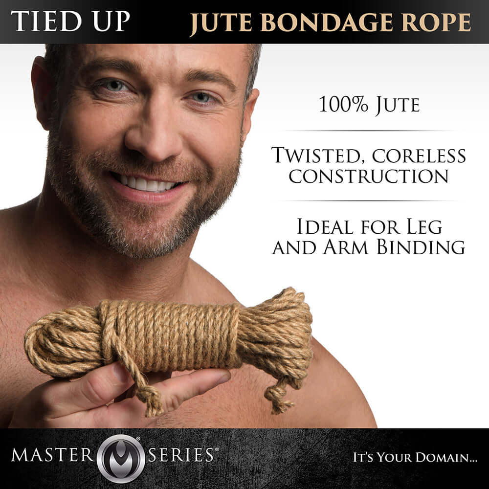 Master Series Tied Up Jute Bondage Rope 50 '