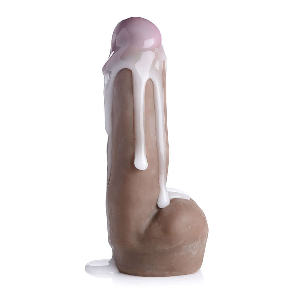 Loadz 7 inches Dual Density Squirting Dildo Dark