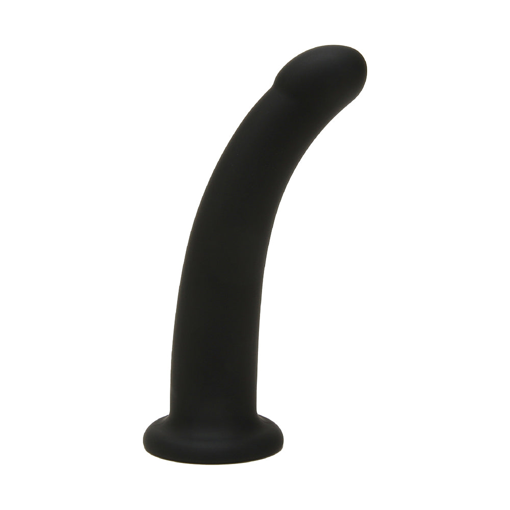 Me You Us 6 inch Curved Silicone Dildo Black