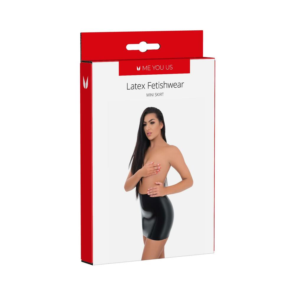 Me You Us Latex Mini Skirt S
