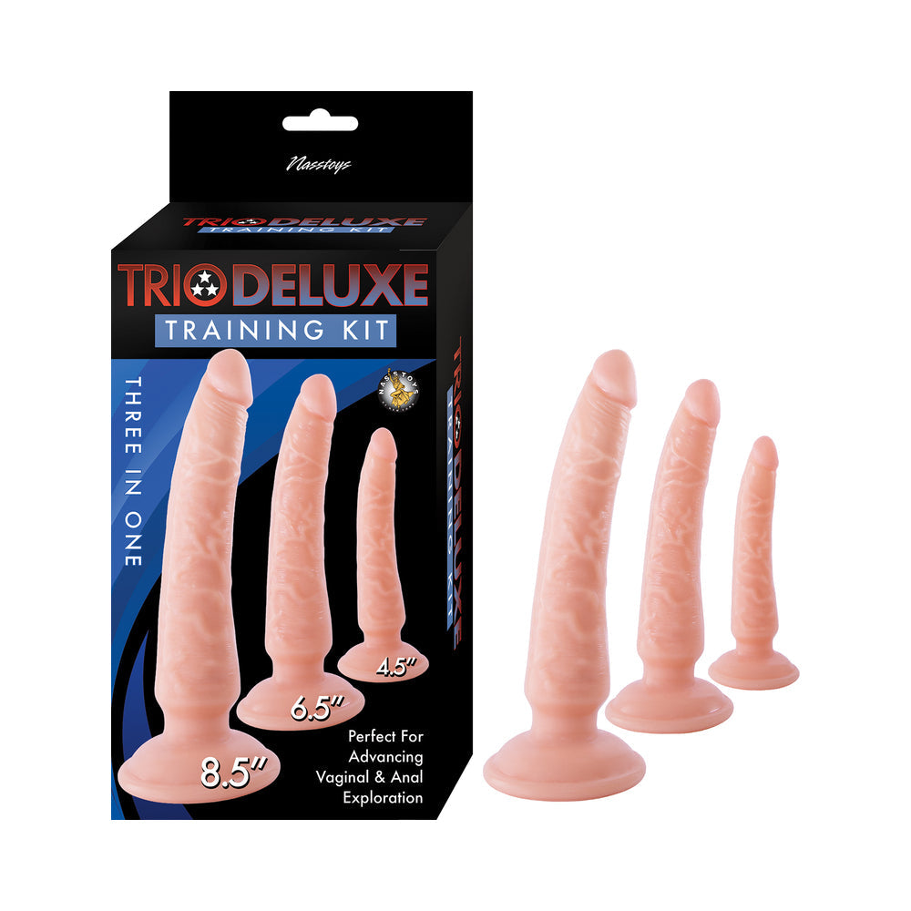 Trio Deluxe Anal Training Kit Beige