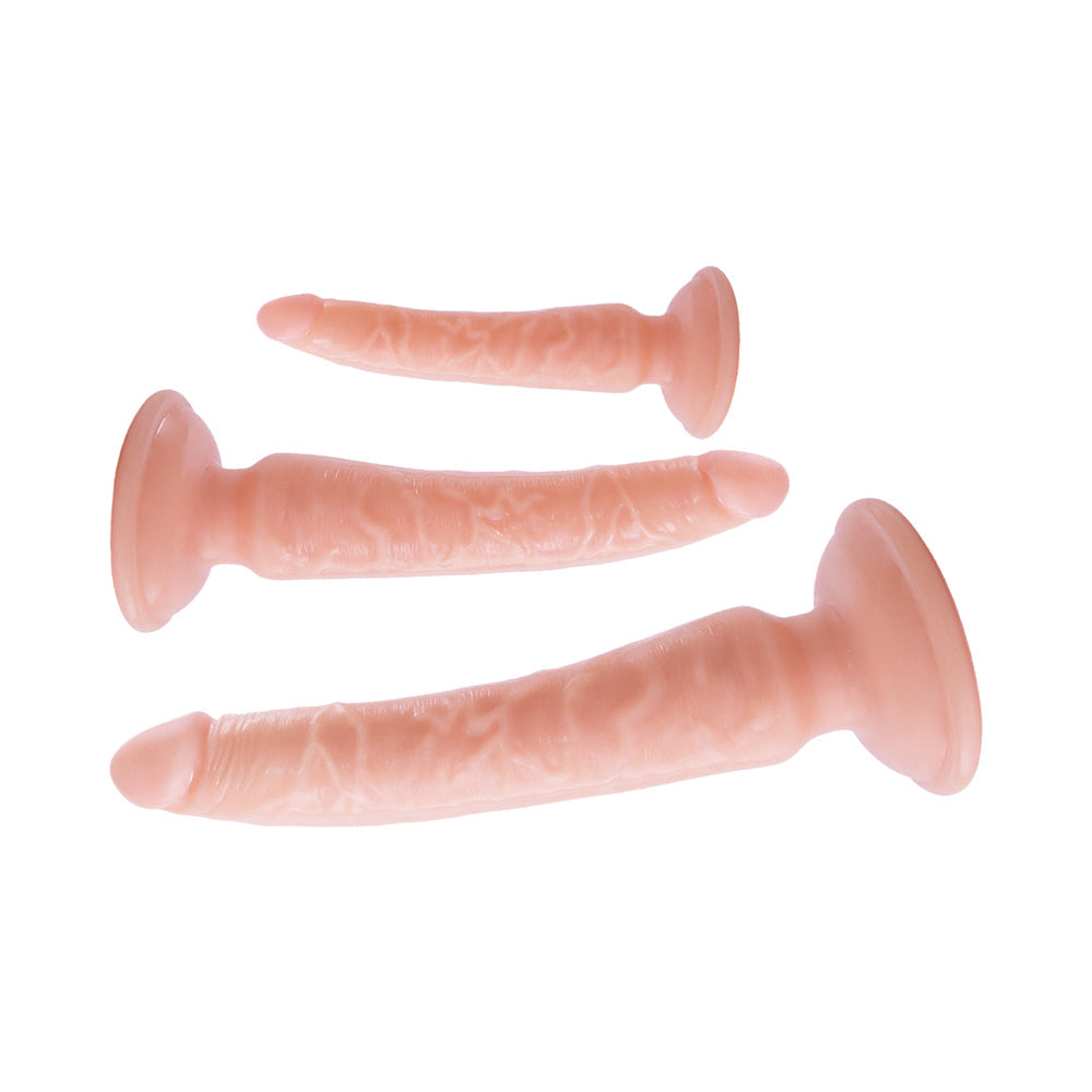 Trio Deluxe Anal Training Kit Beige