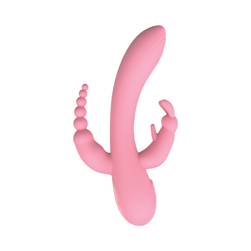 The Beat Trifecta Massager Pink