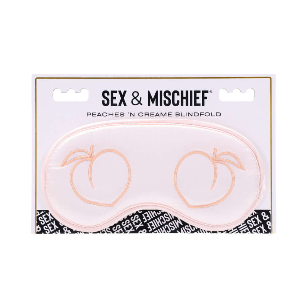 Sportsheets Sex & Mischief Peaches 'n CreaMe Blindfold