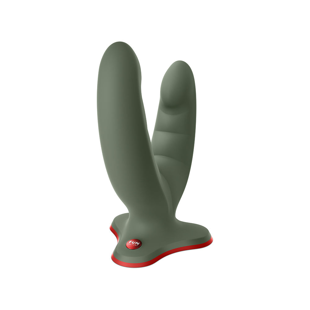 Fun Factory Ryde Dual Stimulation Dildo Wild Olive