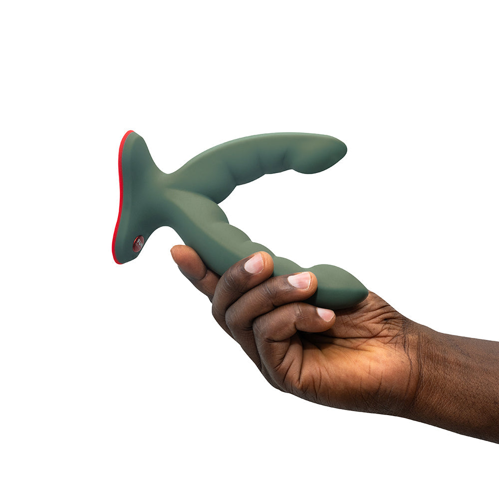 Fun Factory Ryde Dual Stimulation Dildo Wild Olive