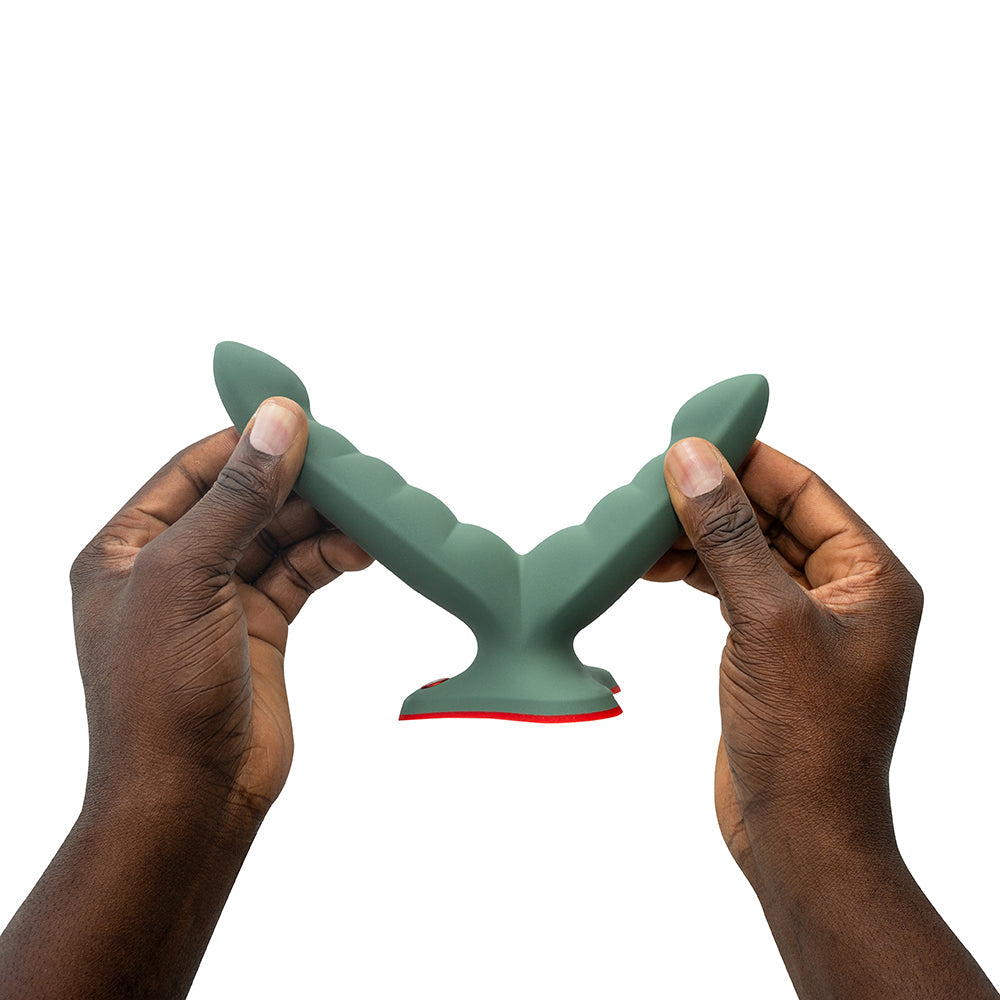 Fun Factory Ryde Dual Stimulation Dildo Wild Olive