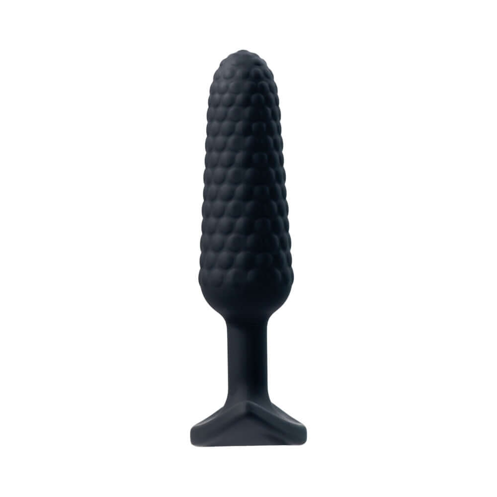 VeDO Trio Anal Plug Set Black - sleek black silicone anal plug designed for backdoor pleasure and exploration.
