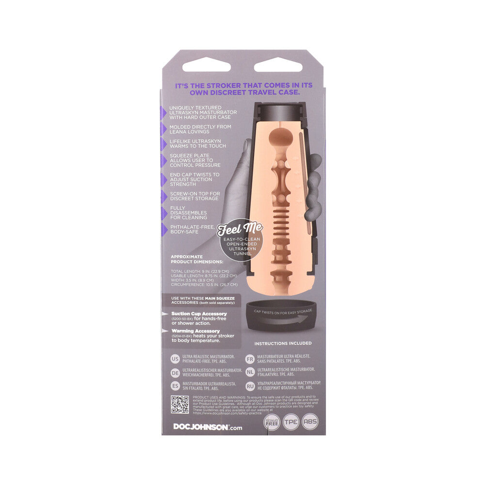 Main Squeeze Leana Lovings ULTRASKYN Stroker Pussy Vanilla