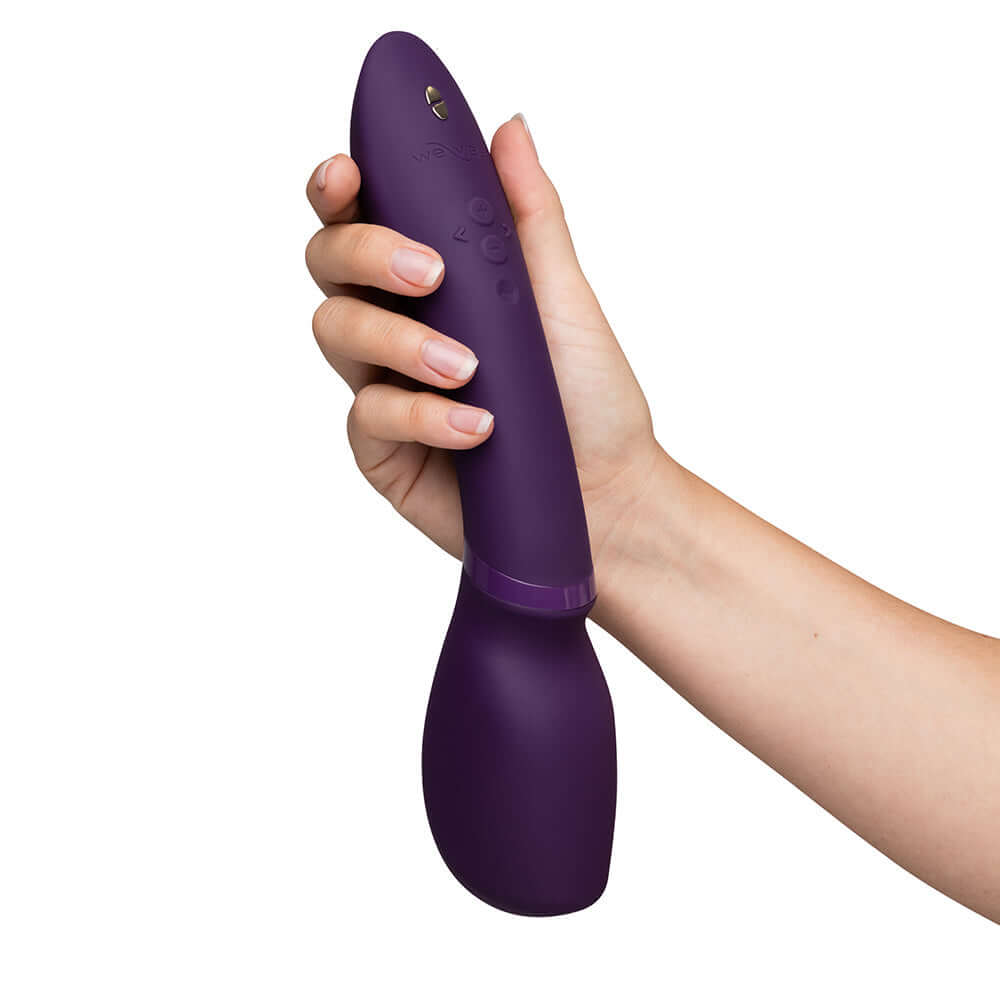 We-Vibe Wand 2 Rechargeable Silicone Wand - Purple
