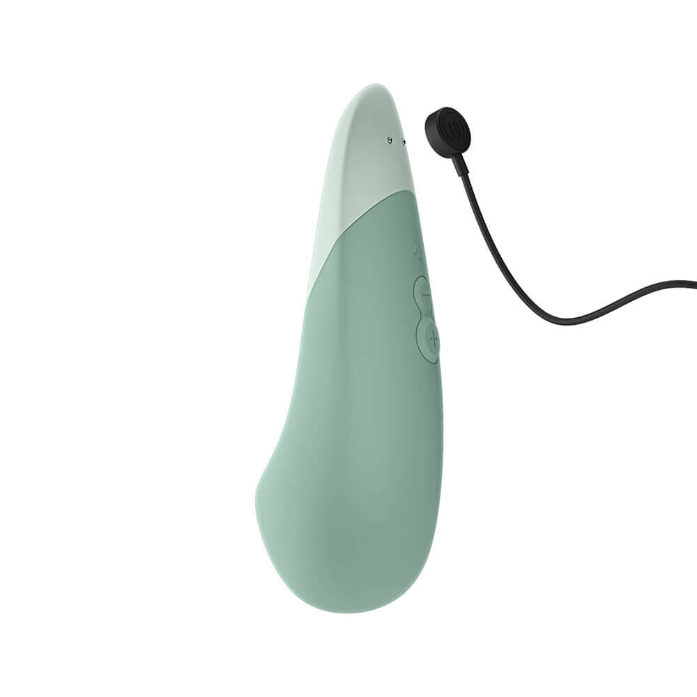 Womanizer Vibe Rechargeable Silicone Clitoral Vibrator - Sage