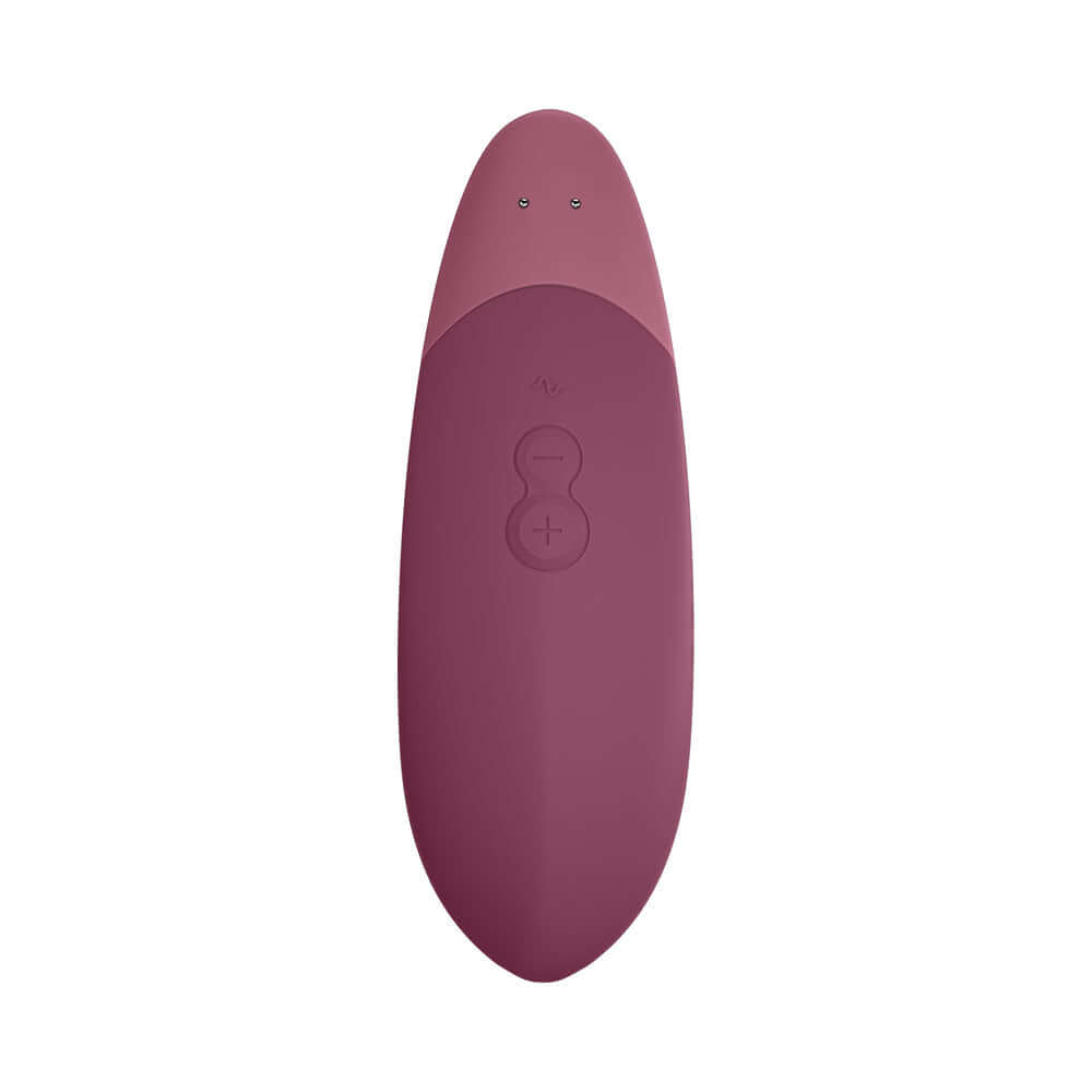 Womanizer Vibe Rechargeable Silicone Clitoral Vibrator - Dusky Pink