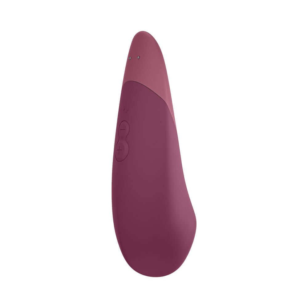 Womanizer Vibe Rechargeable Silicone Clitoral Vibrator - Dusky Pink