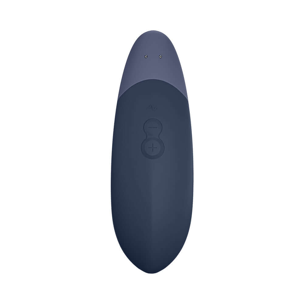 Womanizer Vibe Rechargeable Silicone Clitoral Vibrator - Dark Blue