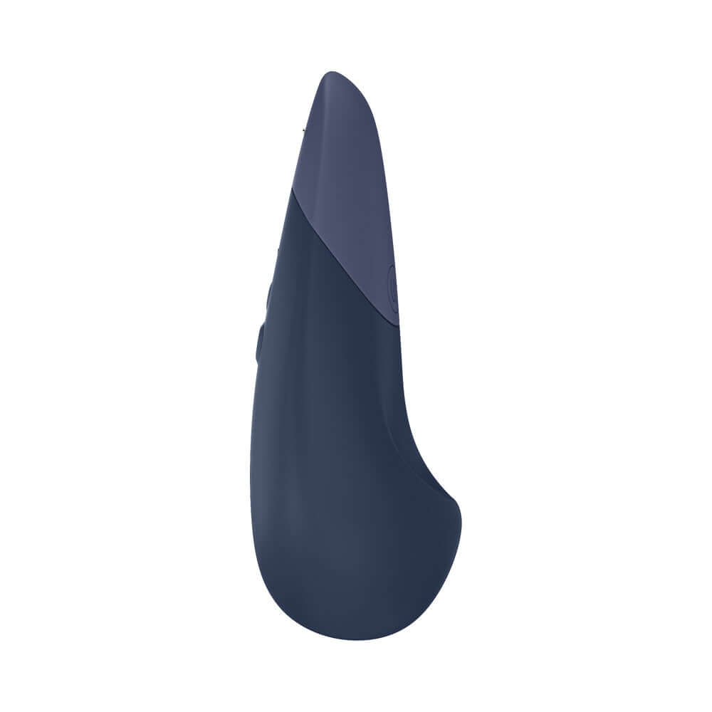 Womanizer Vibe Rechargeable Silicone Clitoral Vibrator - Dark Blue