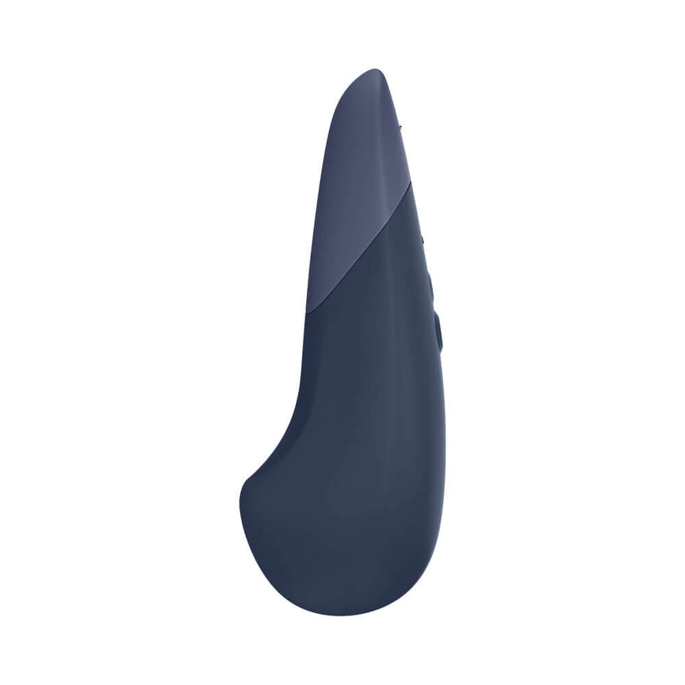 Womanizer Vibe Rechargeable Silicone Clitoral Vibrator - Dark Blue