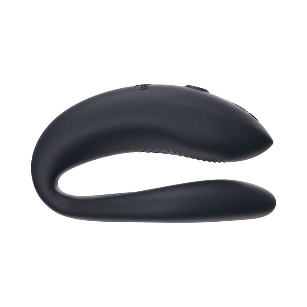 Womanizer x We-Vibe Lust and Luxury Collection Black, intimate device for couples, sleek black design