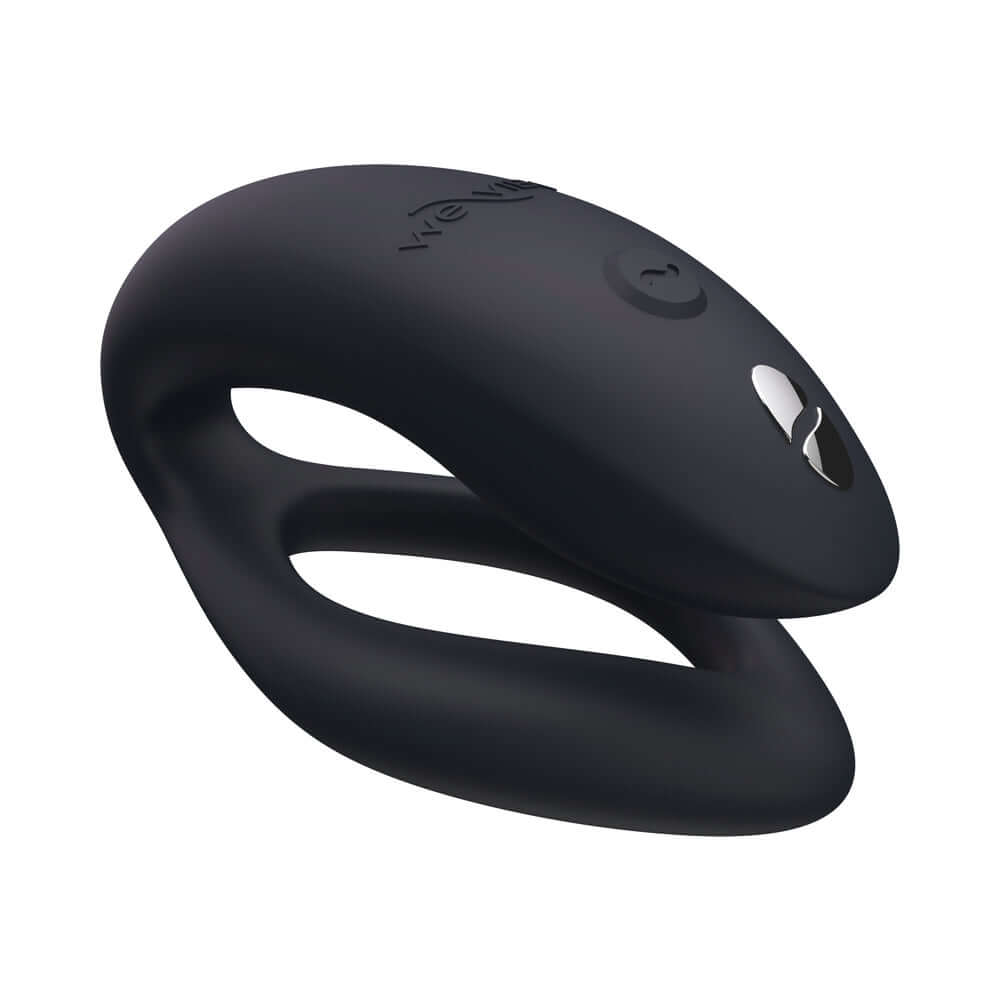 Womanizer x We-Vibe Lust and Luxury Collection Black, featuring the We-Vibe Sync O pleasure device in sleek black design.