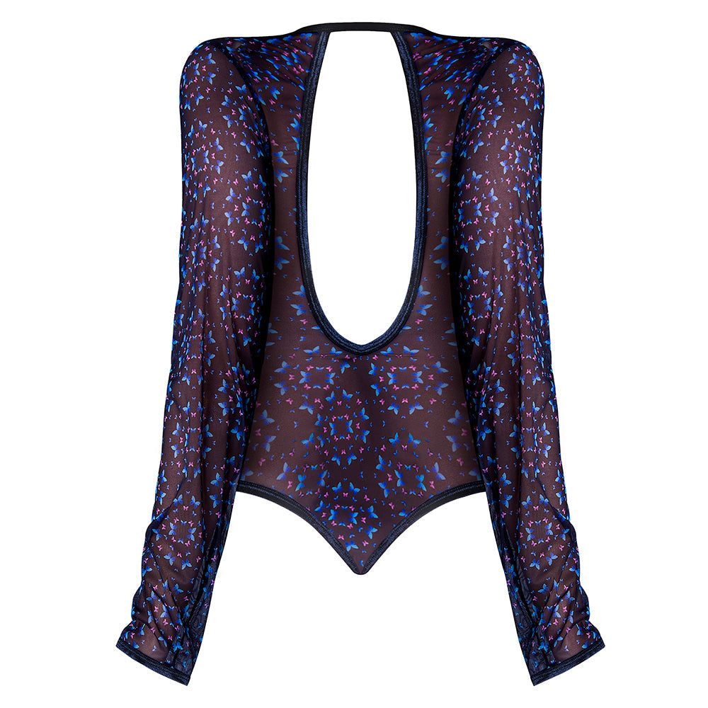 Magic Silk Hazy Dayz Teddy Butterfly S/M