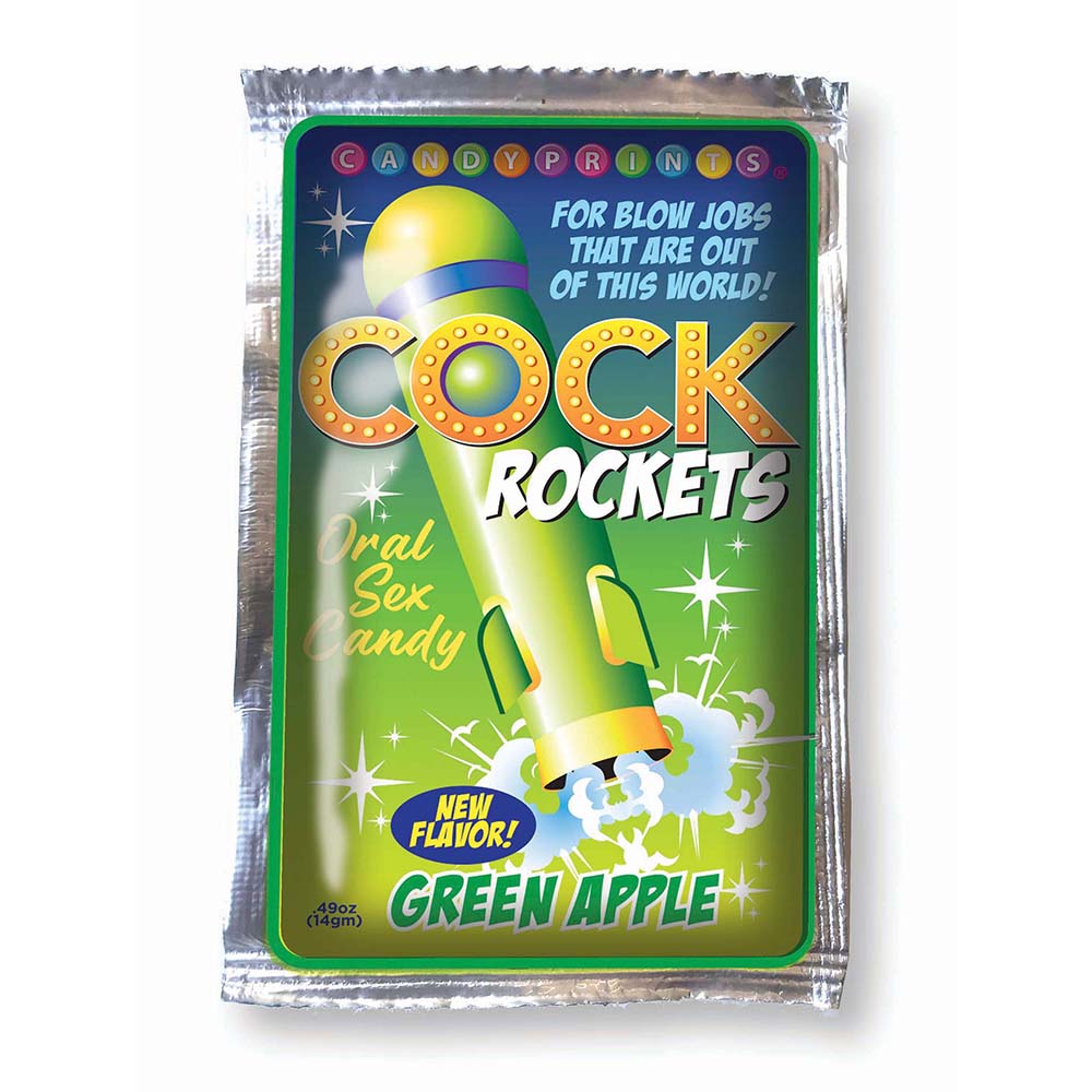 Cock Rockets Oral Sex Candy Green Apple