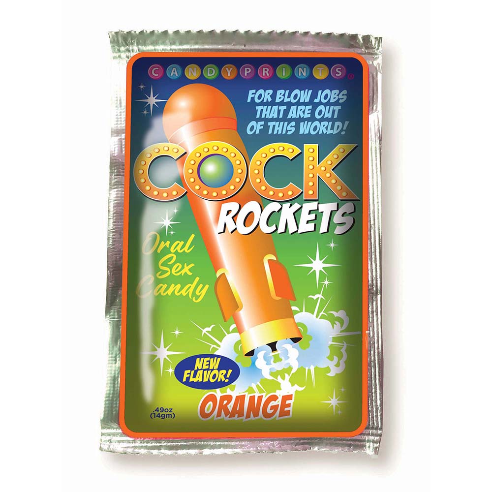 Cock Rockets Oral Sex Candy Orange