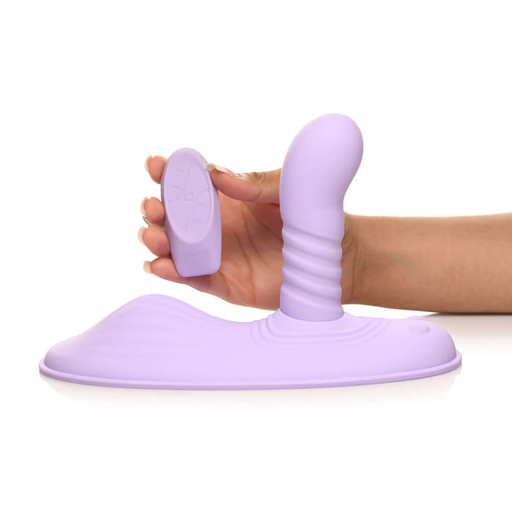 INMI Thrust 'N' Grind Thrusting & Vibrating with Remote Silicone Grinder