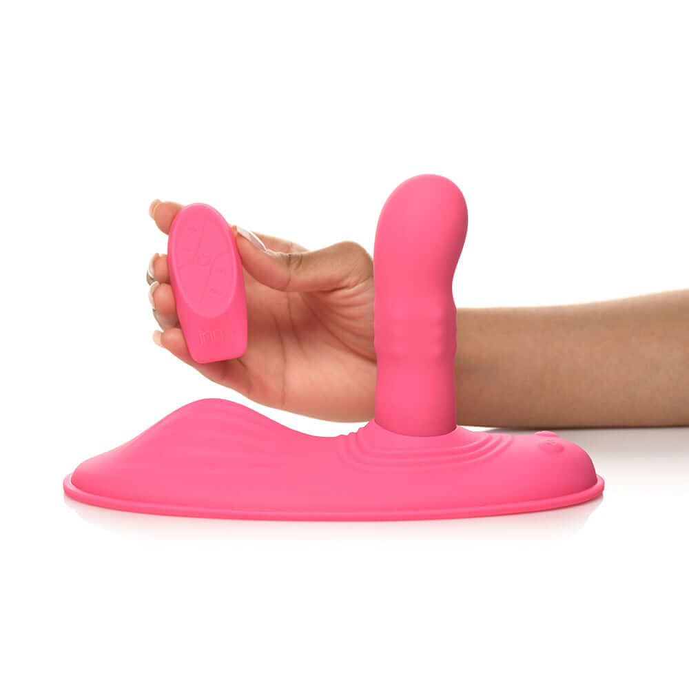 INMI Spin 'N' Grind Rotating & Vibrating Silicone Grinder