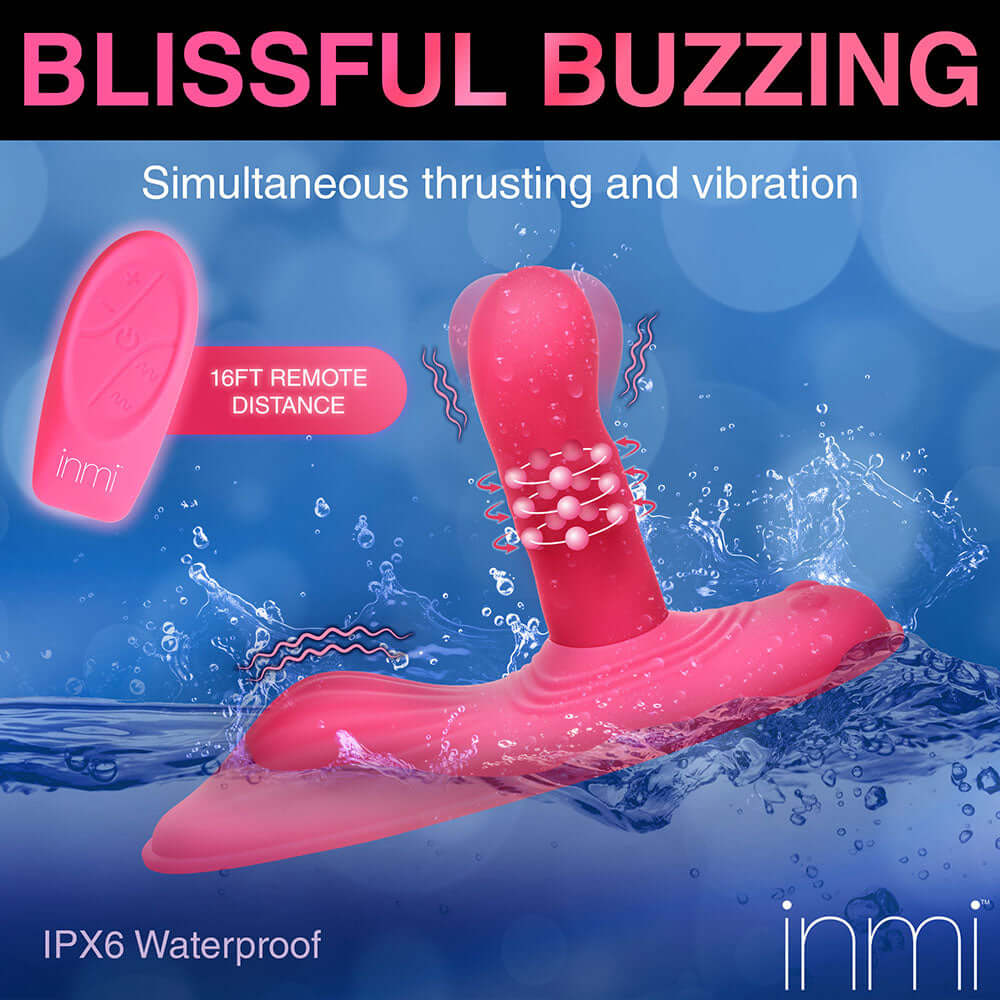 INMI Spin 'N' Grind Rotating & Vibrating Silicone Grinder
