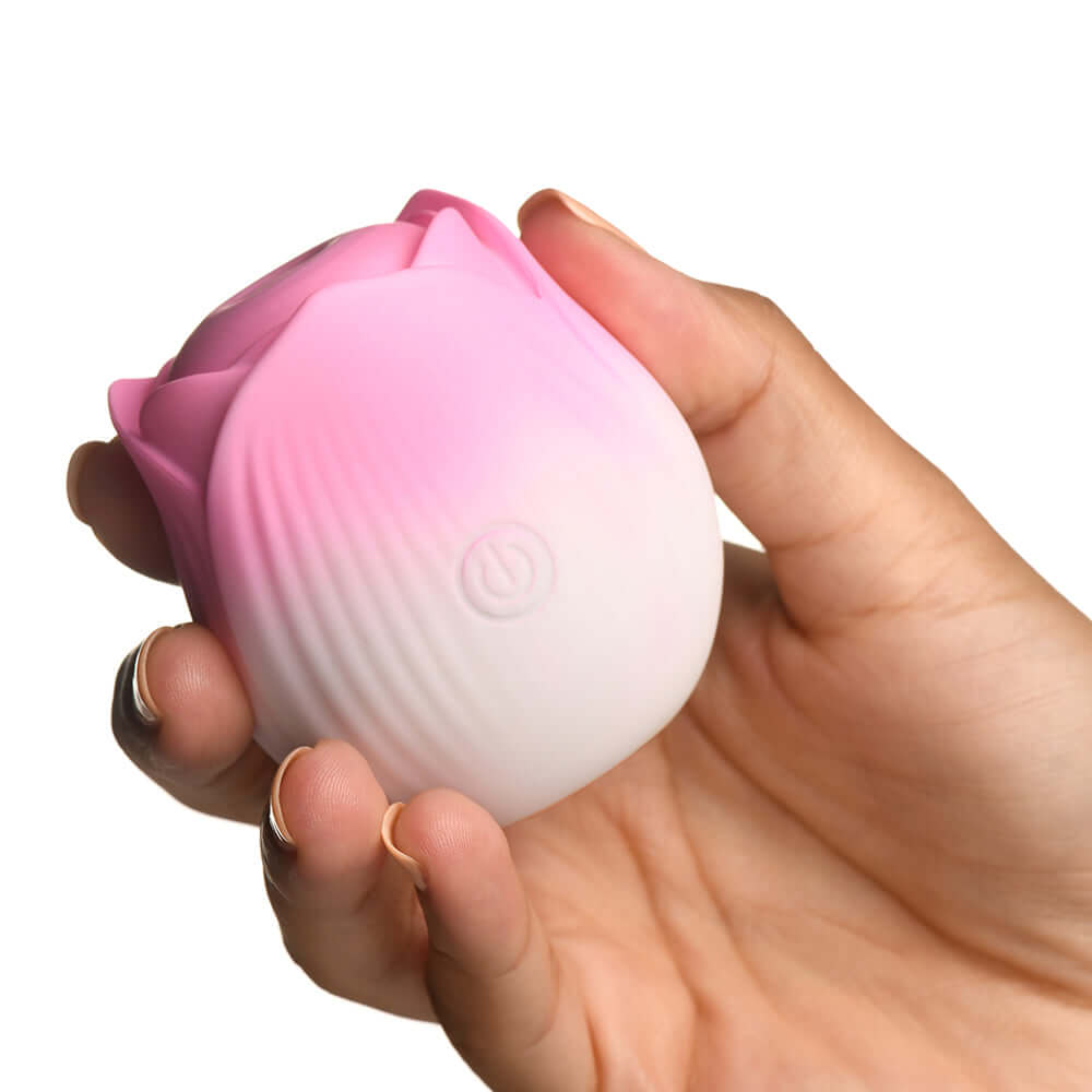 Bloomgasm Pulsing Petals Throbbing Rose Stimulator Pink