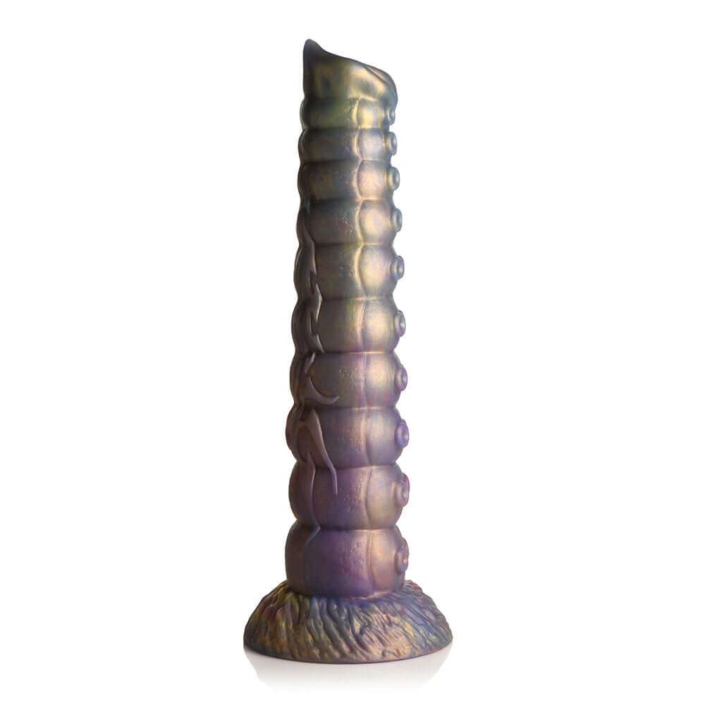 Creature Cocks Deep Invader Tentacle Ovipositor Silicone Dildo with Eggs