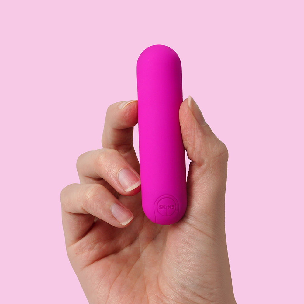 Skins Super Excite Rechargeable 10 Functions Bullet Pink