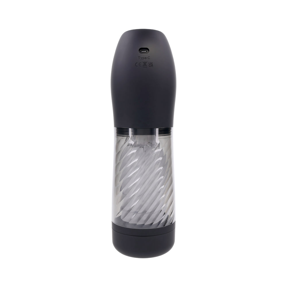 Playboy Whirlwind Rechargeable Thrusting and Spinning Stroker
