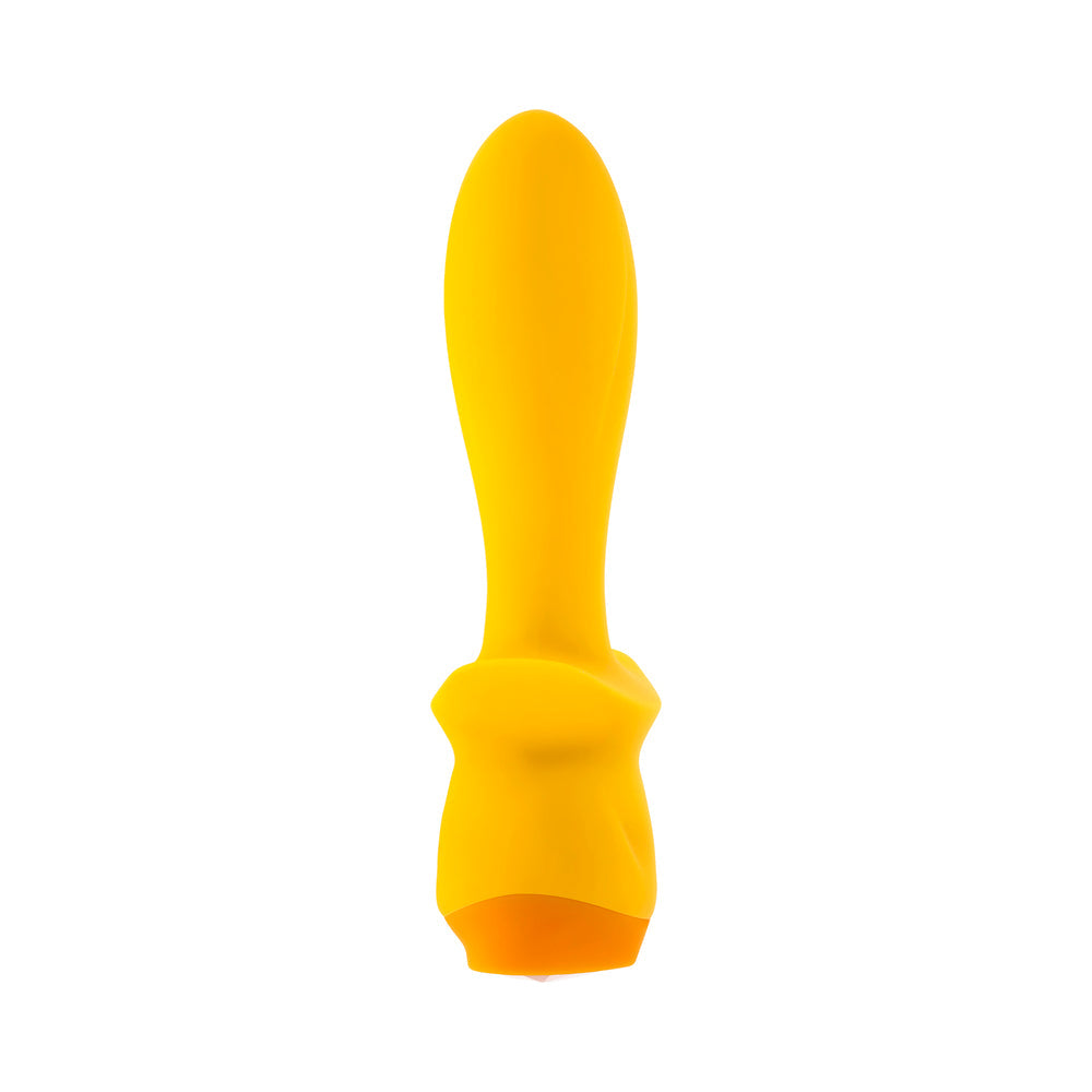 Selopa Mellow Yellow Rechargeable Vibrating Plug Silicone Yellow