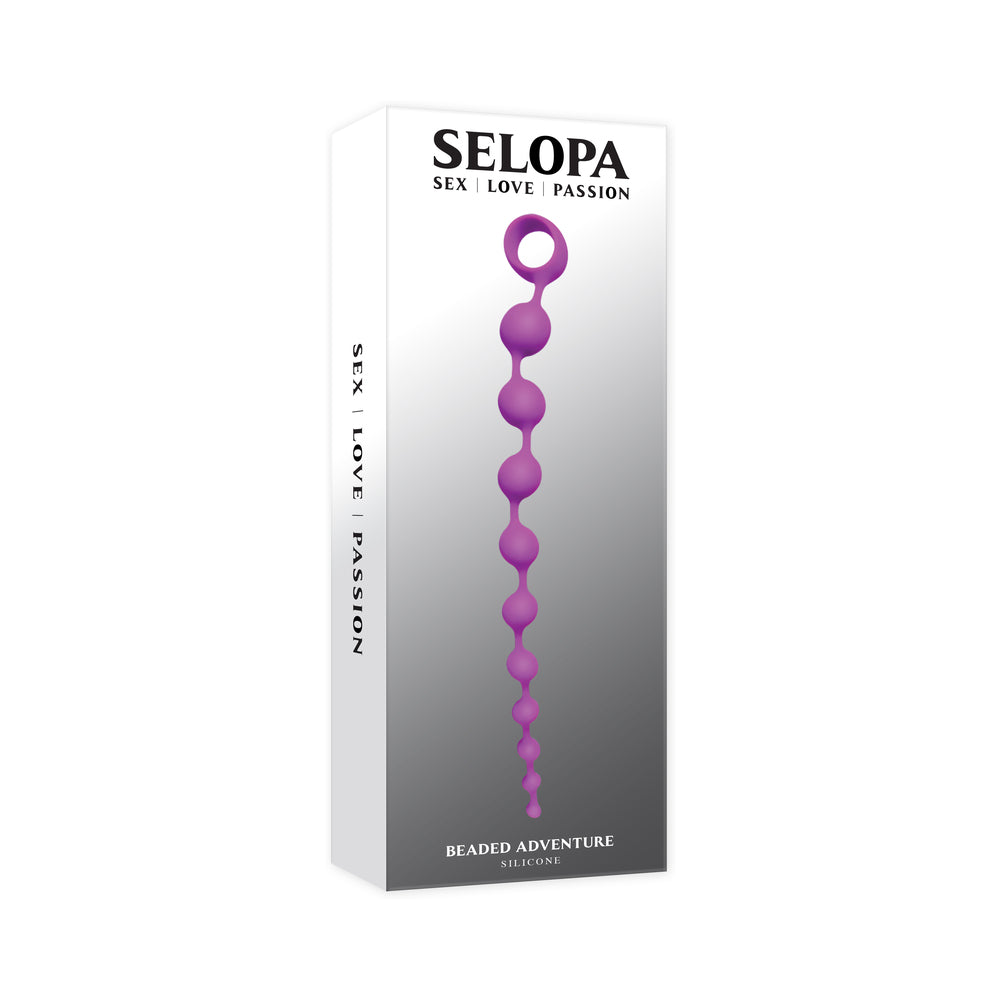Selopa Beaded Anal Adventure Purple