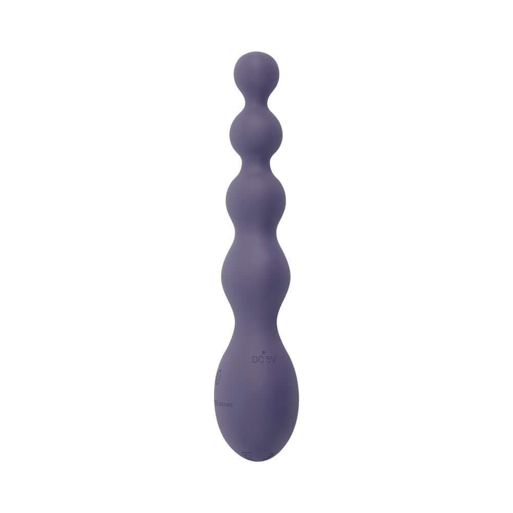 Zero Tolerance Rumpy Bumpy Rechargeable Anal Vibrator Silicone Purple