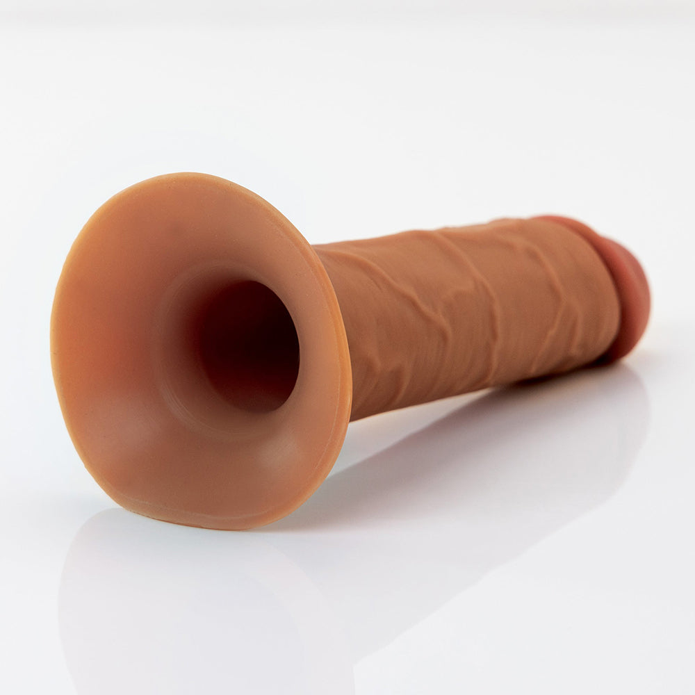 Fantasy X-Tensions Elite Hollow Silicone Strap-On 7 inches Brown