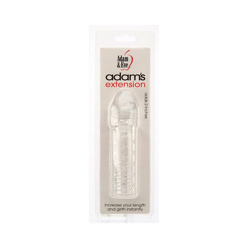 Adam & Eve Adam's Extension 2 inches Penis Extender Clear