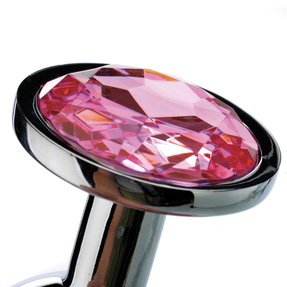 Adam & Eve Pink Gem Anal Plug Large