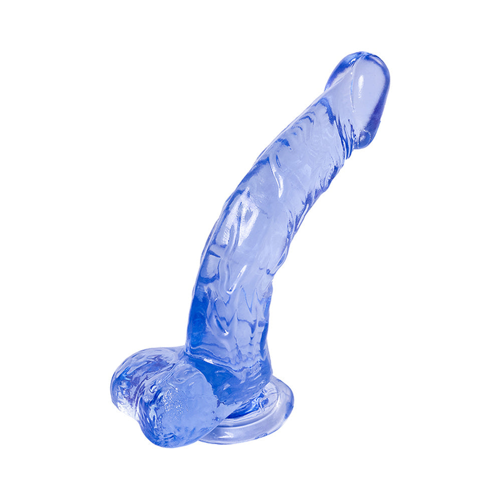 Adam & Eve Cool Curve Jelly Dildo (Bag Packaging)