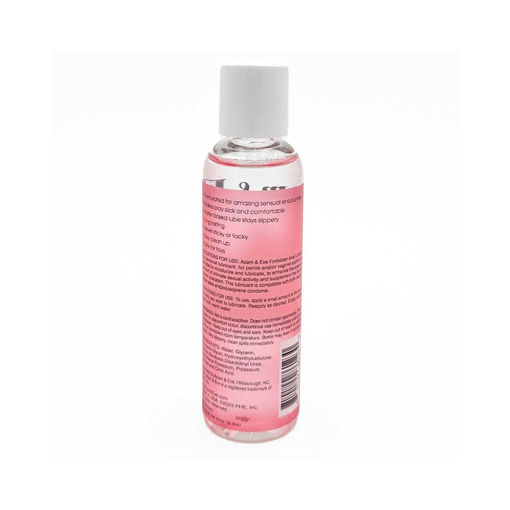 Adam & Eve Forbidden Water-Based Anal Lubricant 4 oz