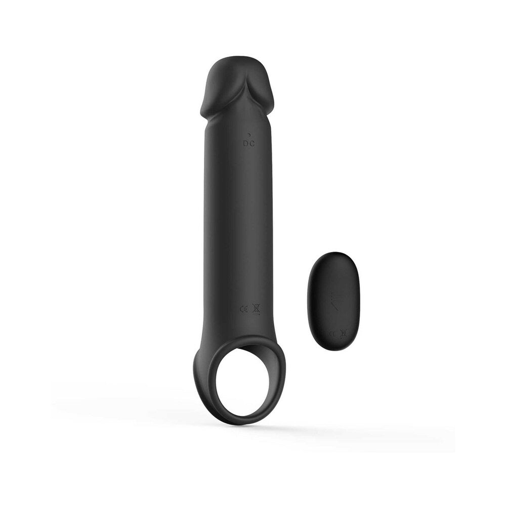 Adam & Eve Adam's XL Vibrating Extension Silicone with Remote Control