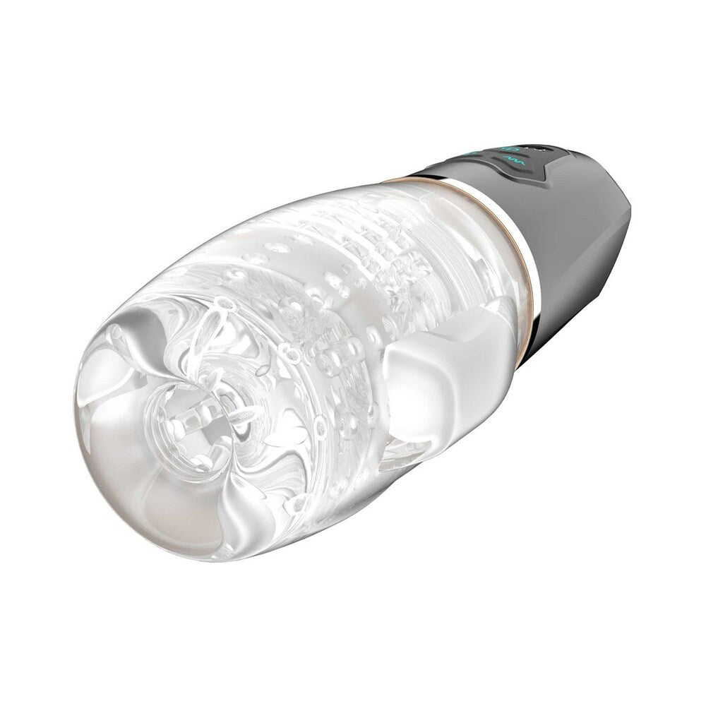 Adam & Eve Adam's Gawk Gawk 2.0 Sucking & Vibrating Sleeve