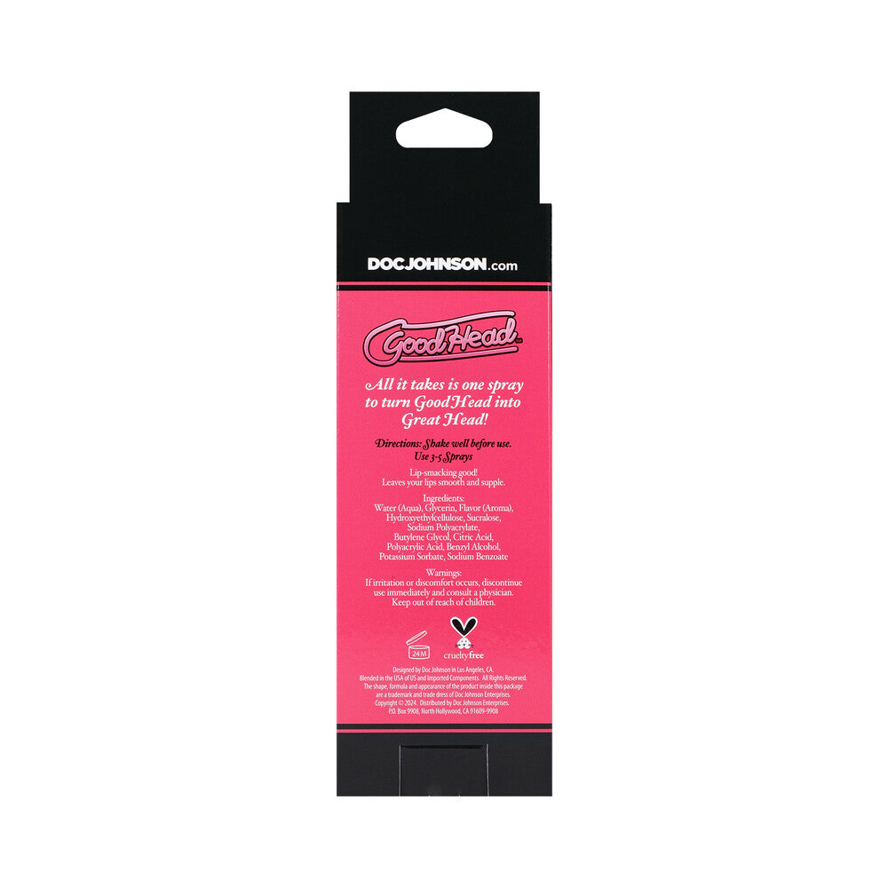 GoodHead Juicy Head Dry Mouth Spray Sour Strawberry 2 oz.