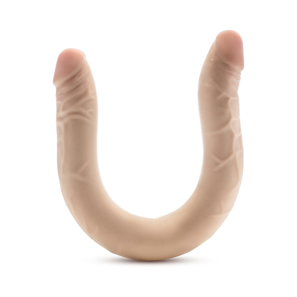 Dr. Skin Plus 16.5 inches Posable Double Dong Beige