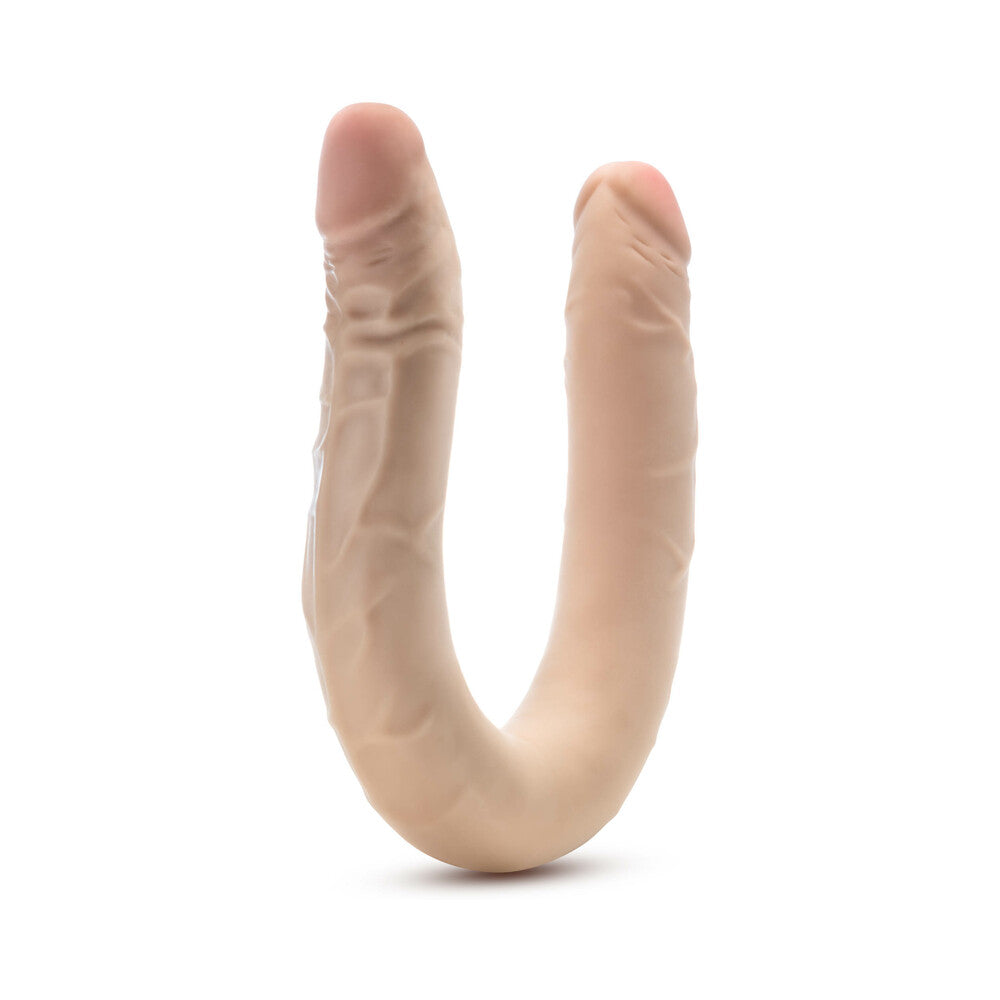 Dr. Skin Plus 16.5 inches Posable Double Dong Beige