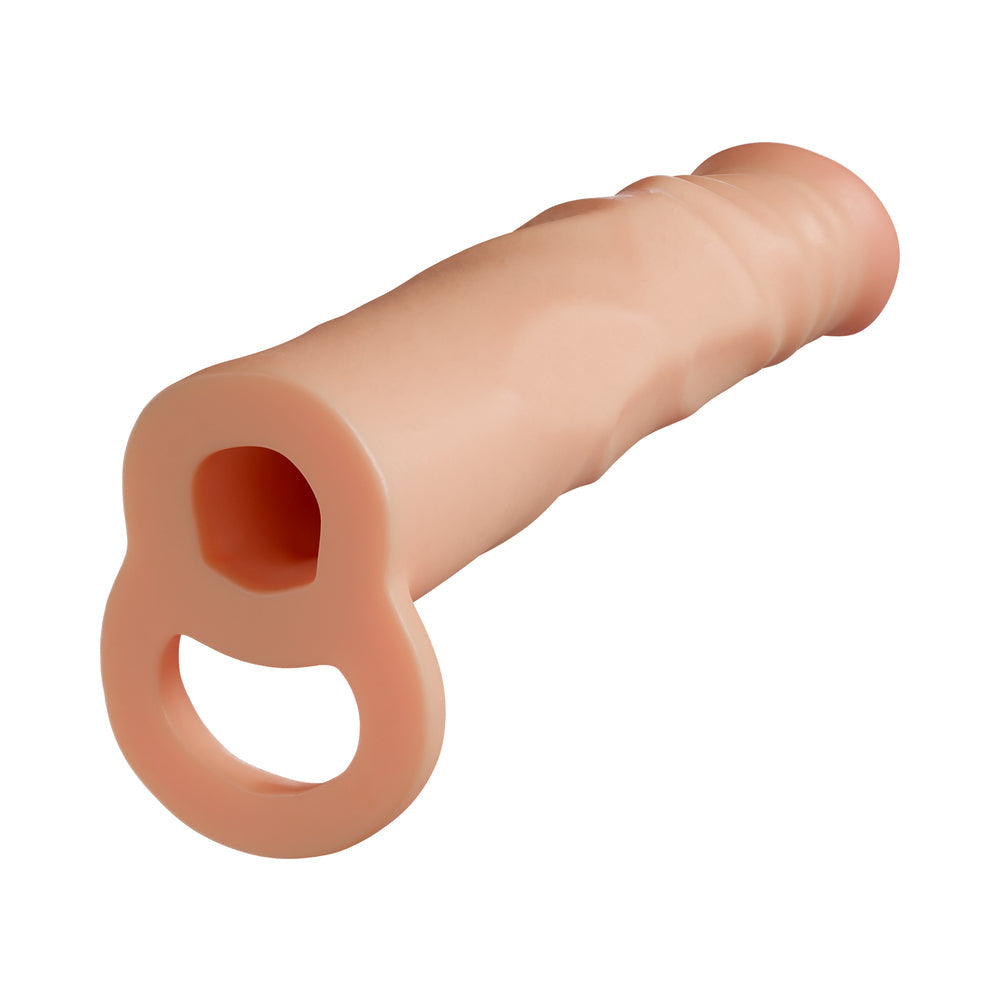Performance Plus 2.5 inches Silicone Penis Xtender Beige