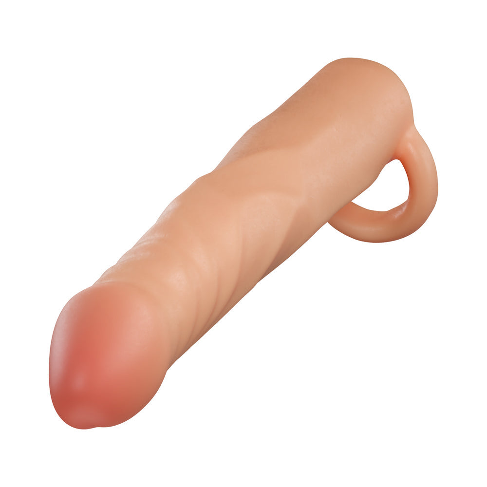Performance Plus 2.5 inches Silicone Penis Xtender Beige