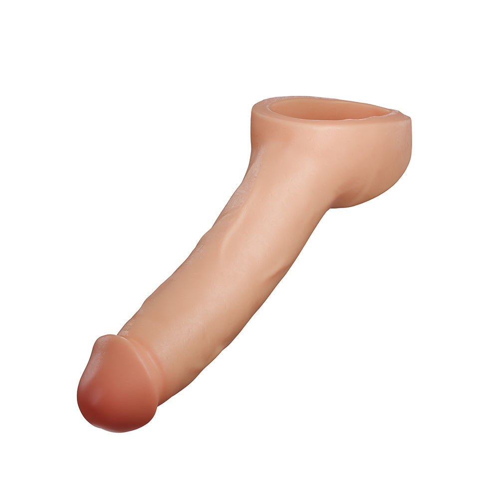 Performance Plus Thrive 2.5 inches Silicone Penis Xtender Beige