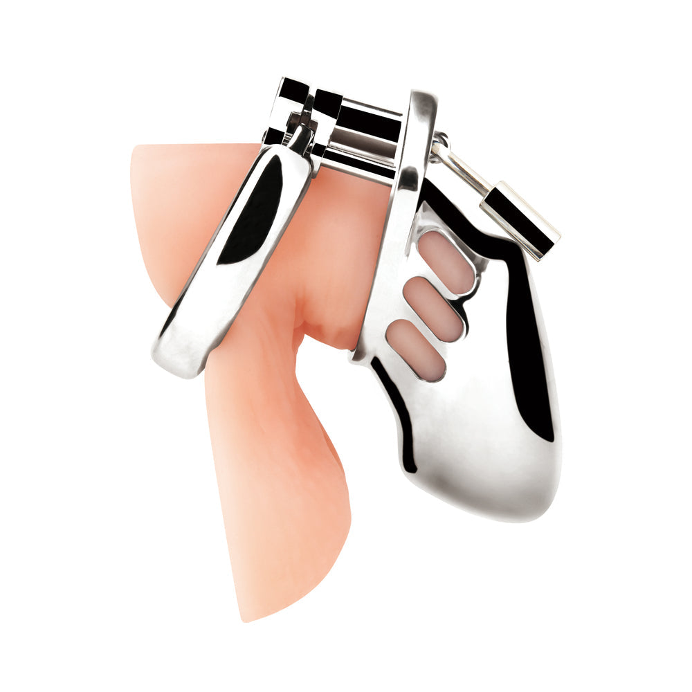 Blue Line Small 2.75 inches Cock Humiliation Chastity Cage